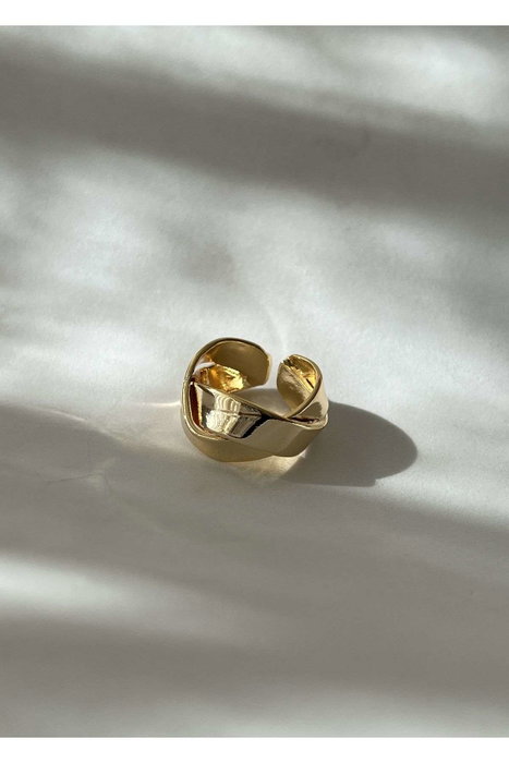 Heliophilia Silver Anillo de Latón Dorado con Recubrimiento de Laca Heliophilia Silver Anillo de Latón Dorado con Recubrimiento de Laca